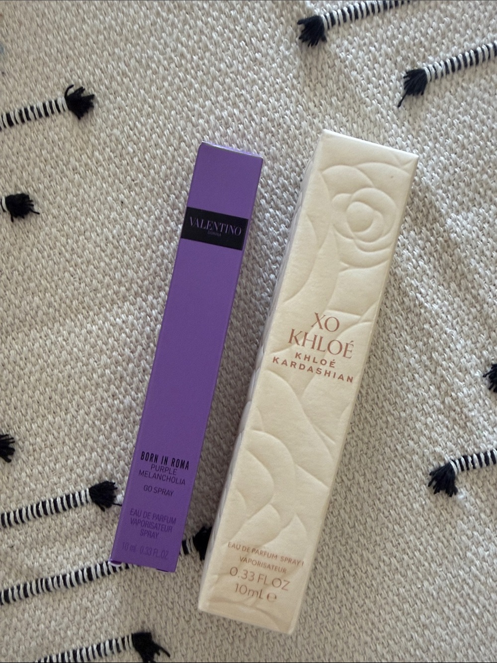 Valentino Born in Roma Purple + XO Khloé Kardashian